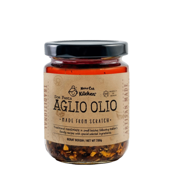 0157c78fc7ea85f1c71fbe597c55aad1 Mama Cah Kitchen Handmade Aglio Olio Sauce Pasta Sauce (200g)